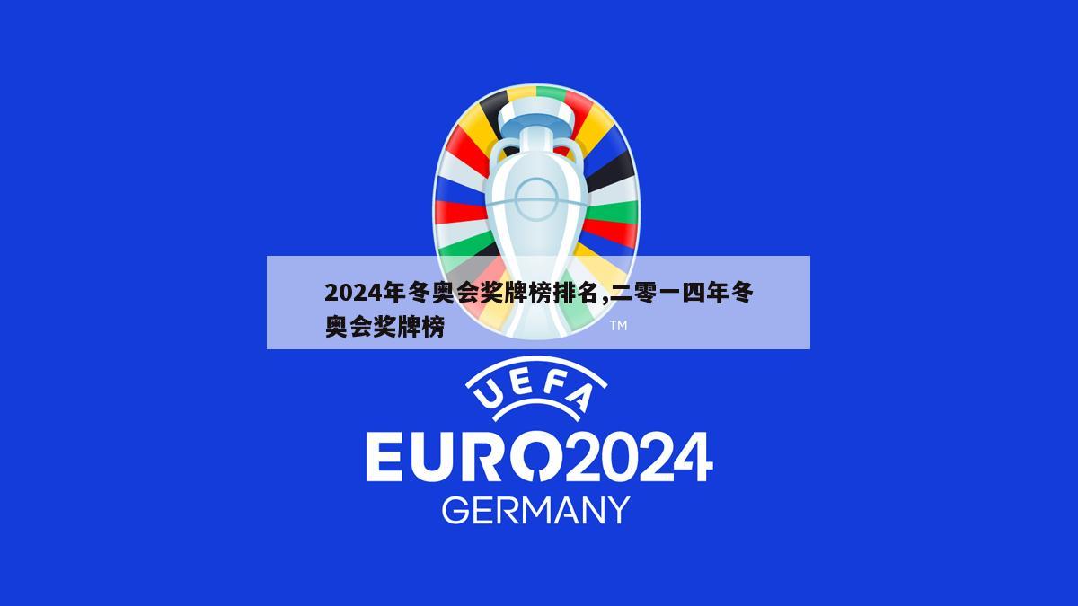 2024年冬奥会奖牌榜排名,二零一四年冬奥会奖牌榜